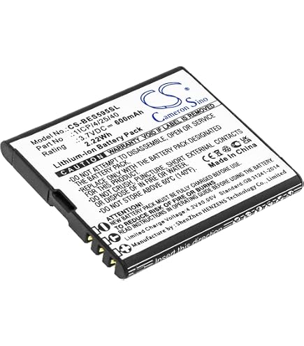vhbw batteria compatibile con Bea-fon T850 smartphone cellulare