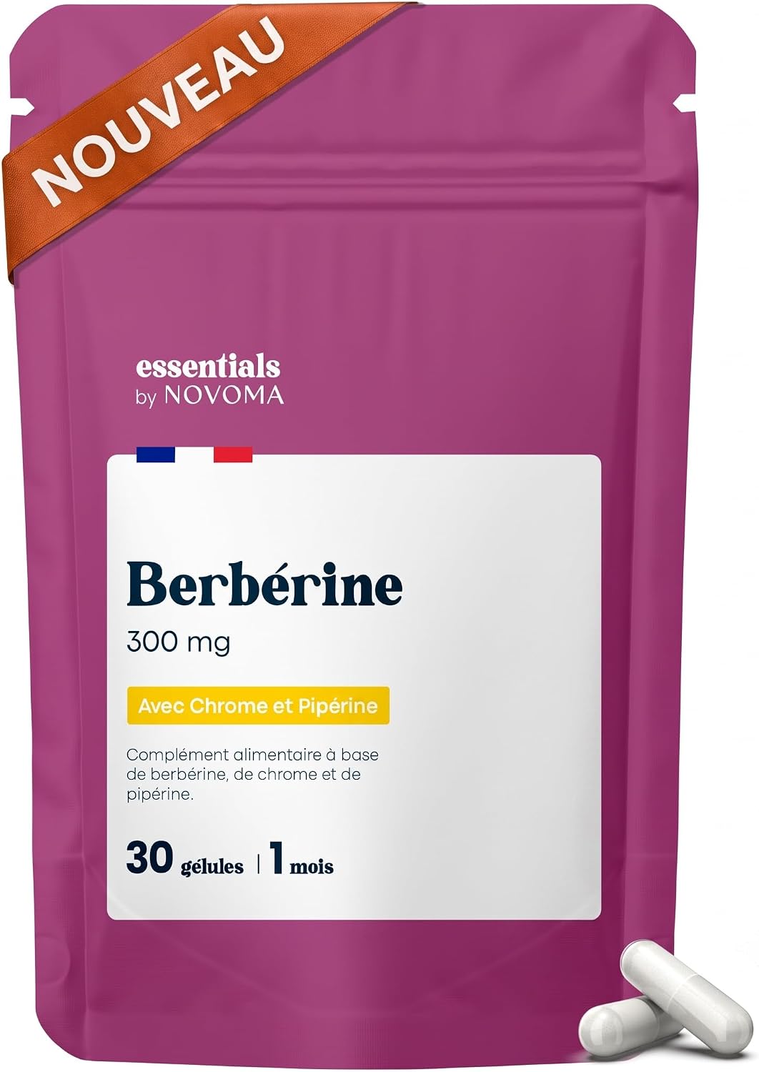 Retour d'Expérience & Bilan Utilisateur : Berberine 300 mg Chrome Pipérine 30 Gélules V