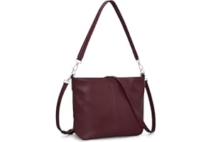 befen Genuine Leather Crossbody Bags for Women - Shoulder Bags and Hobo Totes for Ladies with 2 Straps - Perfect Christmas Gifts