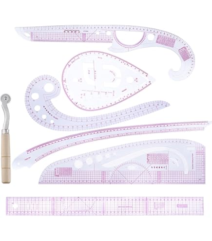 Righello Curvo Clover CL7704 - Colorato, Per Cucito E Taglio - Foto 11