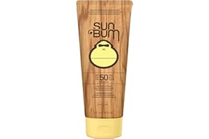 Sun Bum Original SPF 50 Sun Cream Lotion, Moisturizing Sunscreen with Vitamin E, Vegan and Reef Friendly, Broad Spectrum UVA/UVB Protection, 177ml