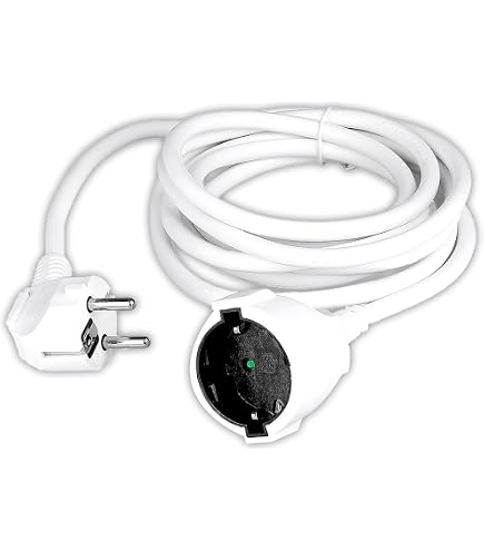 Legrand Rallonge multiprise extra-plate 3 prises - blanc et gris clair