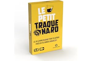 ZENAGAME Jeu à Boire (Nouveauté 2022) - Le Petit Traquenard - Jeux de Société Adulte pour tes Soirées Posées ou Apéros Endiablés - 55 Cartes Hilarantes - Jeu de Société 18 Ans et Plus