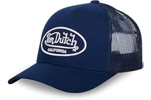 Von Dutch Casquette Homme & Femme Ajustable, Casquette Trucker LOF, Ajustable avec Strapback