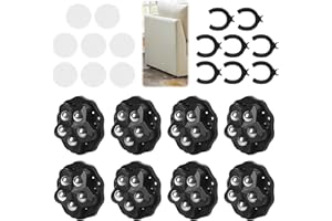 PENCHUAN 8 Stk Kugelrollen Schwerlast, Möbelrollen Flach, Kugelrollen für Möbel, Rollen Zum Kleben 200kg, Selbstklebende Starkes Rollenrad 360 Grad Rollen für Möbel, Aufbewahrungsbox, Kleingeräte, Mülleimerbox