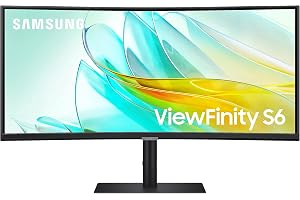 ViewFinity S65UC böjd högupplösta bildskärm med högtalare, 34 tum, VA-panel, 3440 x 1 440 pixlar, uppdateringsfrekven