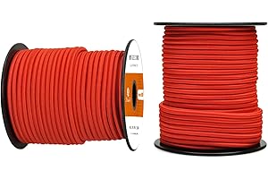 Abma Cord Cuerda Elástica Cuerda de Lona Cuerda de Goma para Lonas Remolque y Piscina - Cuerda Tensora, Cuerda Expansora - Ø 4mm, 5mm, 6mm, 8mm, 10mm Multi Couleur