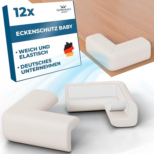 Filzada Kantenschutz Für Baby – 32 Stück Selbstklebende Eckenschützer Transparent, Stark Haftend, Für Tische & Möbel, Einfach Zu Montieren