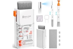 Ordilend 10 in 1 Kit Pulizia Tastiera pc (Bianco)