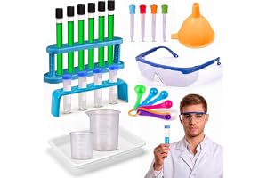 WideSmart Vetenskapliga experimentsatser för elever, 22 delar Lab set med
