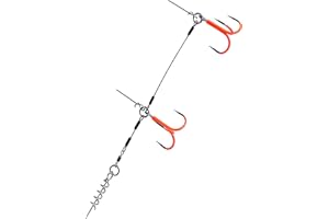 Major Fish Pike Rig Hecht Softbait System Stinger avec vis