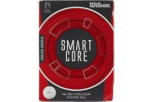 Wilson Smart Core - Palline da golf, confezione da 24, colore: Bianco