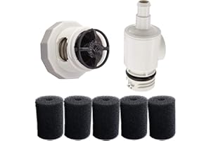 Kit de Raccordement pour Robot Nettoyeur de Piscine Compatible avec Polaris 180 280 380, D29 Adaptateur de Déconnexion Rapide, 9-100-9002 Vanne Régulateur de Pression 9-100-3105 Purificateur de Tuyau
