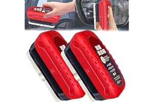 NAUXIU Powerful Windshield Cleaner & Oil Film Remover,120ml Car Windshield Cleaner,Car Glass Oil Film Stain Removal Cleaner,Auto Interior Exterior Glass Wiper Cleaning Kit