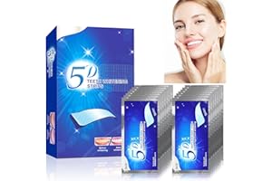 ANGIVLGA Teeth Whitening Strips 5D，Tooth Whitening Kits for Sensitive Teeth Gentle for Enamel and Gums, Teeth Whitener Removes White Strips Coffee Tea Smoking & Wine Stains (7 Sets, 14 PCS) (28 PCS)