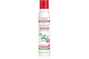 Puressentiel - SOS Insetti - Spray Antipuntura Repellente e Lenitivo Presidio Medico Chirurgico - Contro Insetti e Zecche - Principio Attivo 100% di Origine Naturale - Formato Convenienza - 200 ml