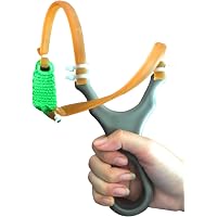 HAAPPYBOX Sturdy Industrial Strength Rubber Slingshot Gulel Ideal for Trekking and Camping,