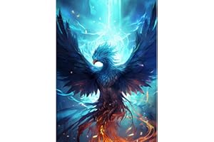 XIANGPICA 5D Diamond Painting Kits Completo,uccello Crystal Punto Croce Rhinestone Diamond Embroidery Art and Craft Pictures Pittura Accessori, Bambini, Decorazioni da Parete