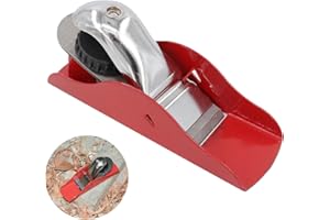 PENMOL 1PCS Stainless Steel Adjustable Small Trimming Hand Held Tool Wood Plane Wood Planer Perfect for Woodworker Craftsman DIY Enthusiast Woodworking Crafts Making Repairing Wooden Furniture