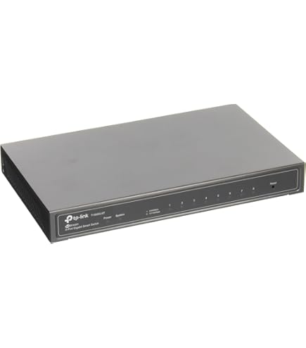TP-Link T1600G-28PS 24-Port Gigabit Smart PoE Switch (Black) - Buy