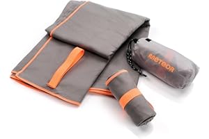 ‎METEOR meteor Sport tücher handtücher L XL XXL Größen 9 Farben Ultra leicht Microfaser Handtuch Ultra saugfähig Fitnes-Handtuch Reisehandtuch Microfaser Sauna Badetuch Strand-Handtuch