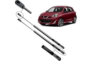 Ramor Strutz 2x Molle a Gas Compatibile con Nissan Micra Mk4 K13 2010-2016. Ammortizzatore Pistoncini Cofano Posteriore Sostituzione per 904513HN0A e altri.
