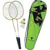 Talbot Torro Badminton 2-Attacker Set, 2 Rackets, 2 Steering Wheels, in a Valuable Bag