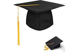 BOOSHMall Bachelor hut, Abschluss Hut Doktorhut Graduation Hat Absolventenkappe Bachelor Absolventenhut für Abschlussfeiern vom Studium, Abitur, Hochschule, Universität…