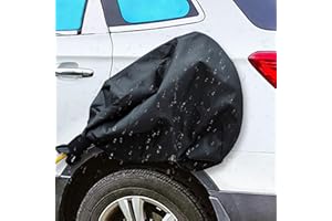 SEASBOES Osłona wtyczki do ładowania samochodu elektrycznego, złącze ładowania, magnetyczna osłona, port ładowarki samochodowej, wodoszczelna osłona do ładowarek EV, wodoszczelna, śnieg, deszcz, ochrona przed