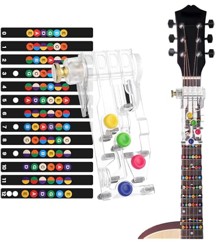 Presseur D'accords Pour Guitare - Apprentissage Rapide, Installation Facile, Pour Débutants