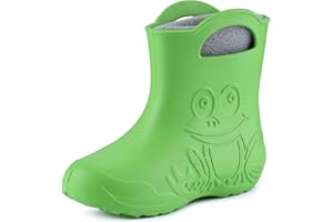 Ladeheid Eva Kinder Gummistiefel Regenschuhe gefüttert LA-CA-03