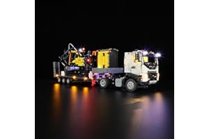 LIGHTAILING Set di Luci per Lego-42175 Autocarro-Volvo-FMX ed Escavatore-elettrico-EC230 Modello da Costruire - NON Incluso nel Modello