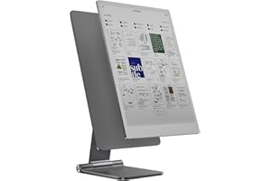 LULULOOK Magnetic Stand for Remarkable Paper Pro 2024 11.8" Foldable & 360° Rotating Floating Desk Holder, Premium Aluminum Adjustable Tablet Stand Portable Stand for Remarkable Paper Pro (2024 Model)