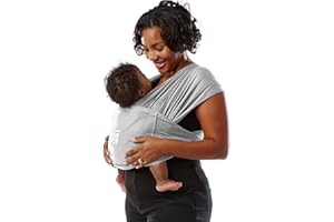 Baby K'tan Oryginalne nosidełko dla niemowląt dla noworodka do malucha (3,6-16 kg) - prosty, wstępnie owinięty uchwyt z tkaniny do noszenia dziecka - oddychający, elastyczny pasek