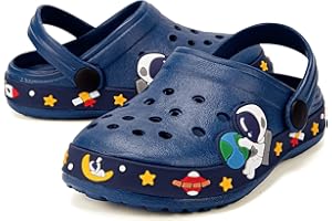 VIYEAR Kinder Clogs Sandalen Mädchen & Junge Gartenschuhe Pantoffeln EU24-33