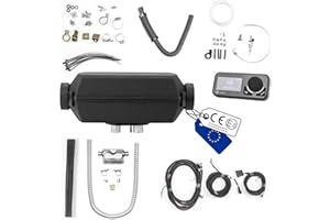 Autoterm Air 2D, 2 kW Nagrzewnica postojowa 12 V na olej napędowy, z diodami LED – panel obsługowy Comfort Control i cicha pompa paliwa do kamperów, samochodów osobowych, ciężarowych, łodzi