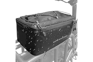 ENGWE Borsa da Sella per Bicicletta, Portabagagli Posteriore, Capacità di 7 L