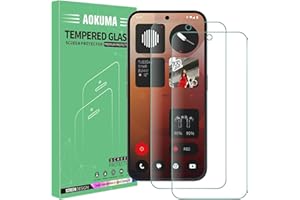 AOKUMA Szkło pancerne do Nothing Phone (3a) Pro, 2 sztuki - folia ochronna premium, twardość 9H