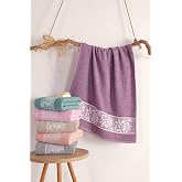 Sare Organic Cotton 6 Piece Hand-Face Towel Set 50x90 cm