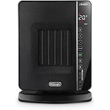 De'Longhi DCH7993ER.BC Termoventilatore Verticale, Tecnologia ceramica, Silenzioso, 3 livelli di potenza, ventilazione estiva