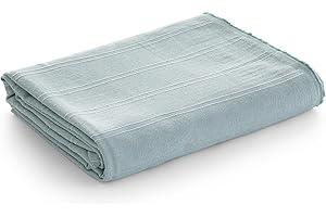 GAMUSI Uniwersalna narzuta na sofę 2-osobowa, narzuta na łóżko 90/105 cm, narzuta na łóżko narzuta na sofę miękkie wytrzymałe gładkie - 180x280 cm, woda