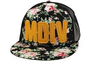 Belsen Mädchen Rock Blume Baseball Kappen Mesh Cap Truckers Hat