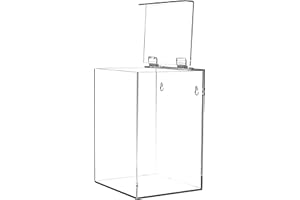 Cq acrylic Hairnet Dispenser, Emesis Bag Dispenser,Mask and Glove Box Dispenser Holder,Can Hang on The Wall and Stand on The Table,Clear Pack of 1