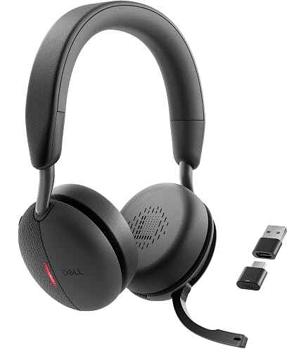 【未使用】DELL プレミア ワイヤレス ANC ヘッドセット WL7022 Dell Premier Wireless ANC Headset – WL7022, Control Panel on