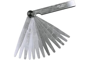 Silverline 793828 Jauge d'épaisseur 0,05 -1.0 mm - 13 lames