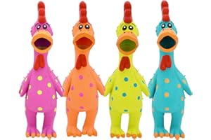 Multipet 's - Juguete para Perro de látex con Lunares, diseño de gallina