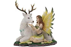Nemesis Now Figurine 23.5cm White Adoration-Figura Decorativa (23,5 cm), Color Blanco, Resina, Talla única