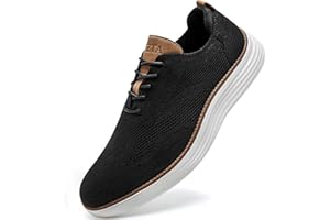 LEZTA Schuhe Herren Anzugschuhe Sneaker Oxfords Business Mesh Stoff Atmungsaktiv Sportschuhe Tennisschuhe Walkingschuhe Komfortabel