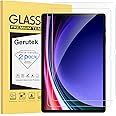 Gerutek Pellicola Protettiva per Samsung Galaxy Tab S9 FE/S9/S8/S7, Pellicola in Vetro Temperato Samsung Tab S9 [Ultra Traspa