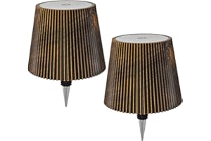 AIMARS Wireless Bottle Lamp, LED Wine Bottle Lamp, Rechargeable Touch Control Wireless Bottle Lampshade with 3 Color Temperatures, for Bedroom, Restaurant, Bar (Bronze, 2-Pack)